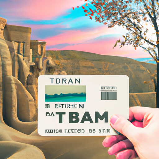1. An image of a happy tourist holding a Bein Harim Tours coupon with the beautiful landscape of Israel in the background.